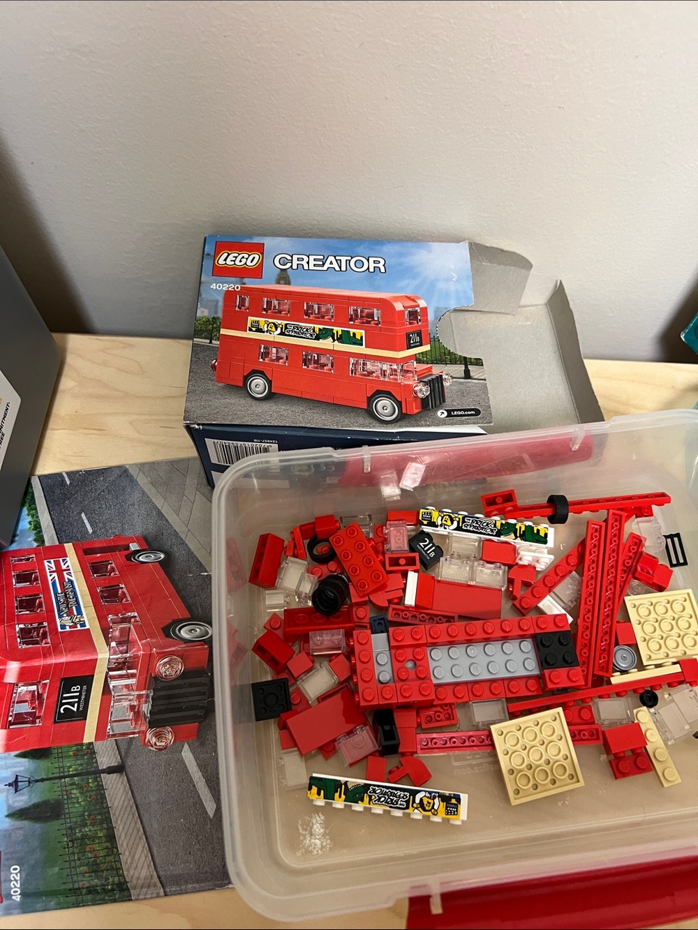 LEGO bulk lot - Raya, 3-1 creations, Double decker bus - Kids toy - Picture 5 of 5